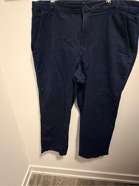 Dark wash high rise R JEANS size 34 tall